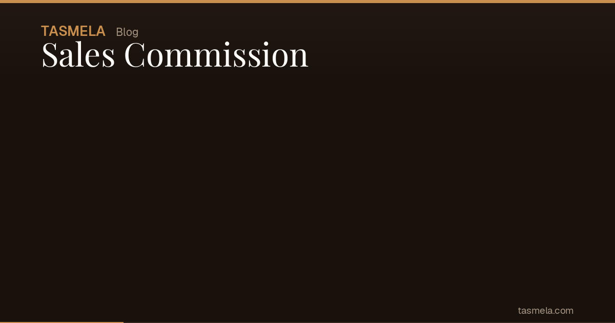 Sales Commission