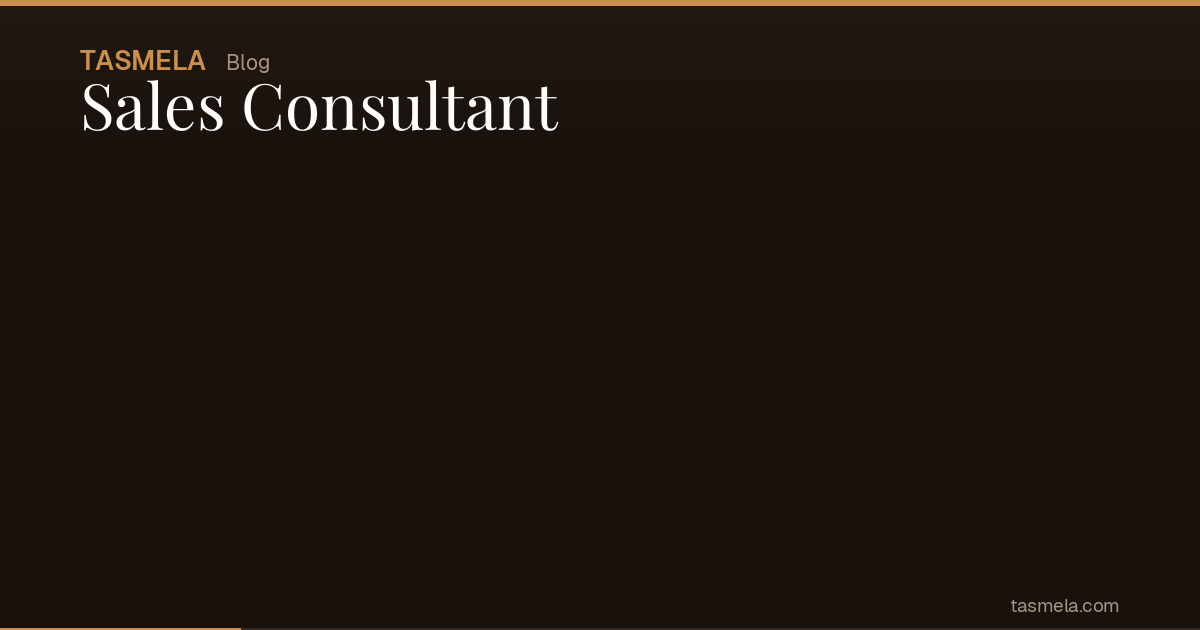 Sales Consultant